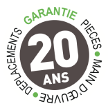 Logo garantie 20 ans